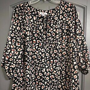 Perfectly Priscilla 1X Lined Top